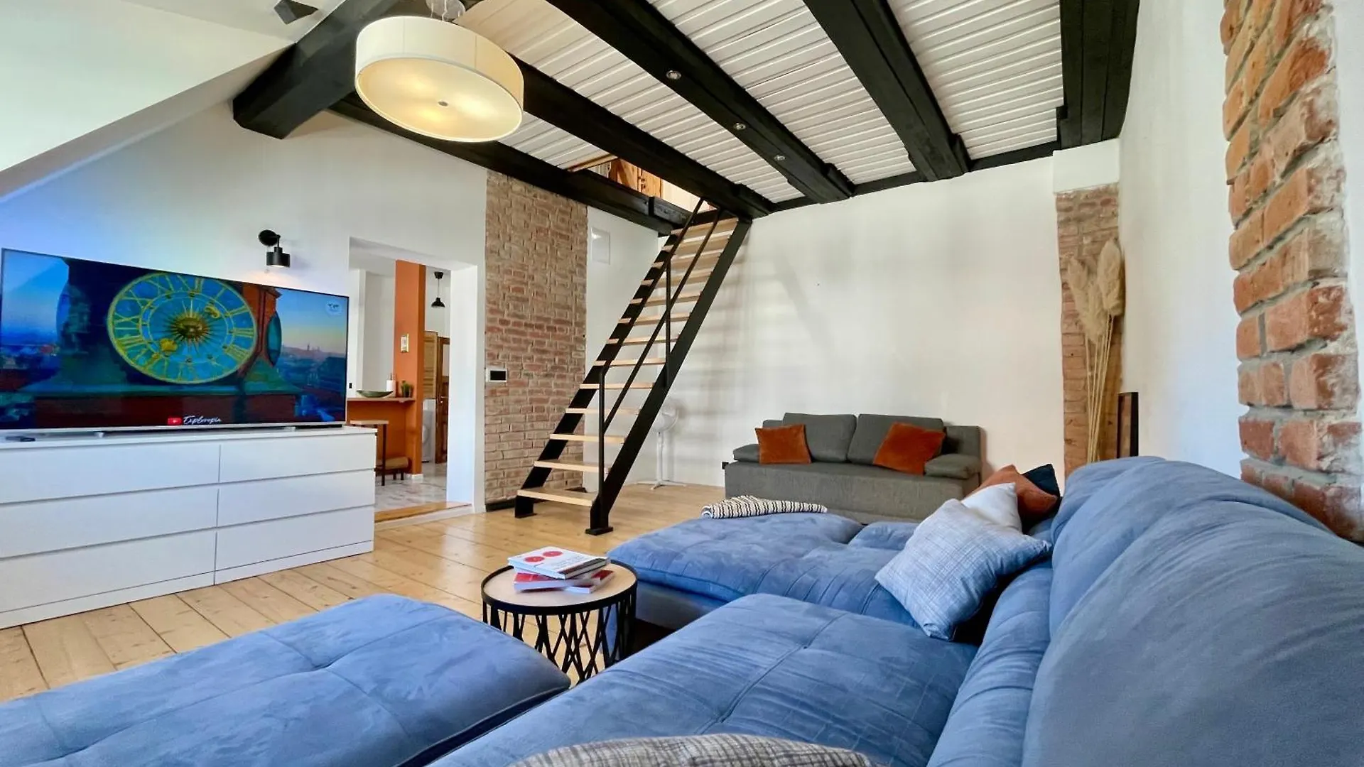Apartment Ferienwohnung 93 M2 Rynek Kino Na Dachu Self Check-In Breslau